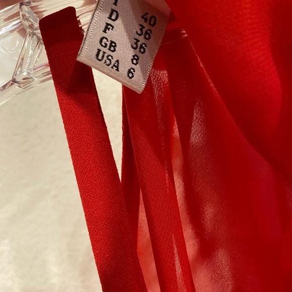 Boutique Moschino Overlay Sheath Dress Size 6 EUC - Picture 4 of 5